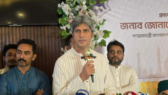 মানুষকে স্বস্তি দেয়াই বর্তমান সরকারের মূল লক্ষ্য: জোনায়েদ সাকি